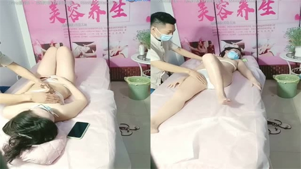 黑店狼师偷拍实录！强行侵犯女顾客高潮抽搐全过程
