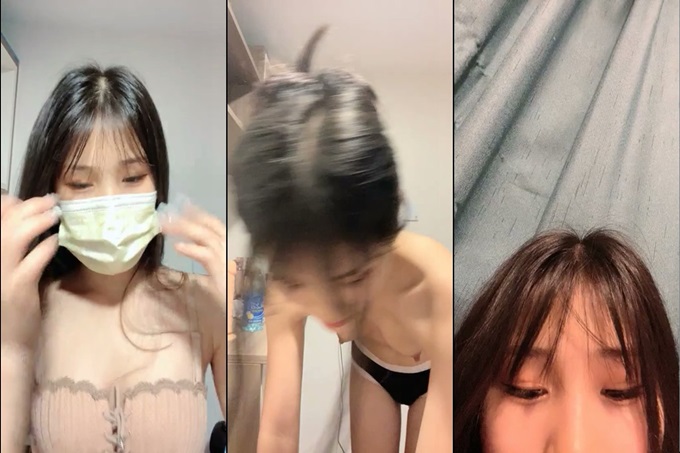 振动棒磨蹭粉穴，浪叫呻吟一脸淫荡